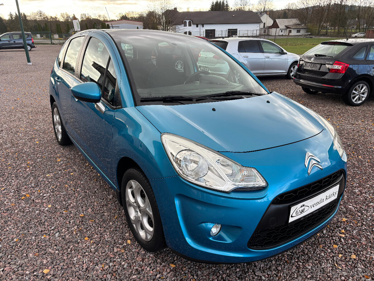 Citroen C3 1,4i SX,původ CZ,1.majitel,85tkm,PANO,16aluCEBIA,