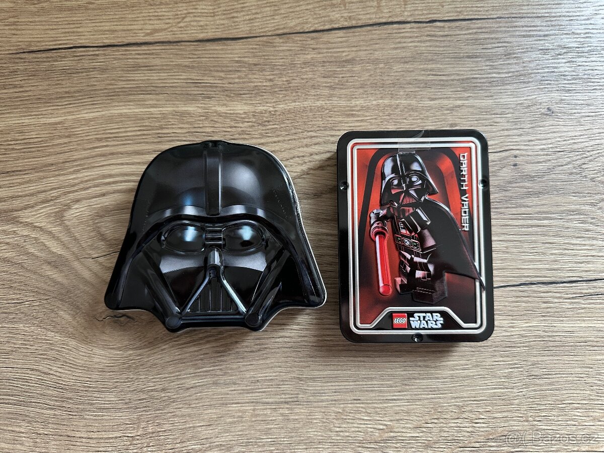 Lego star wars Darth Vader, plechová krabička