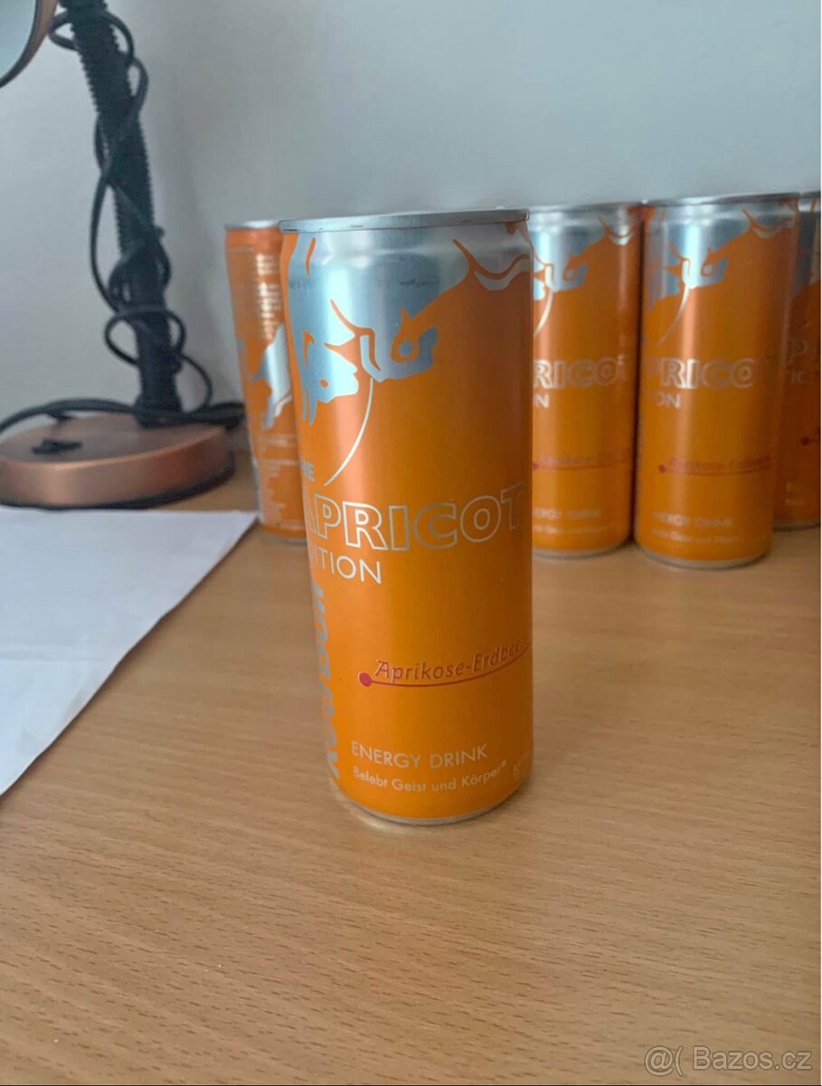 Redbull meruňka jahoda