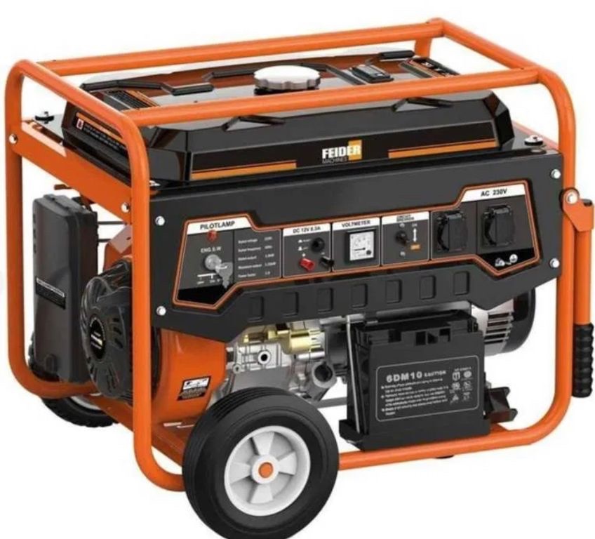 GENERÁTOR 6kW, elektrocentrála FEIDER - SYSTÉM AVR
