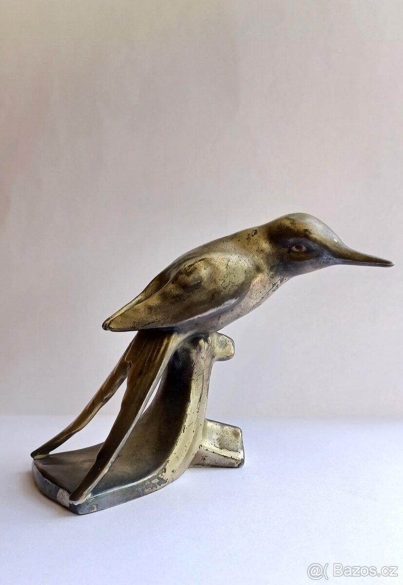 Porcelánový ledňáček ARTDECO