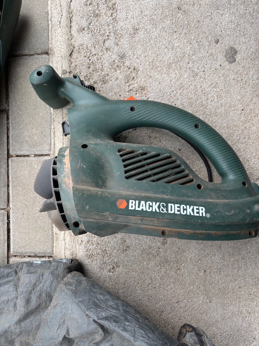 Prodám vysavač na listí Black and Decker