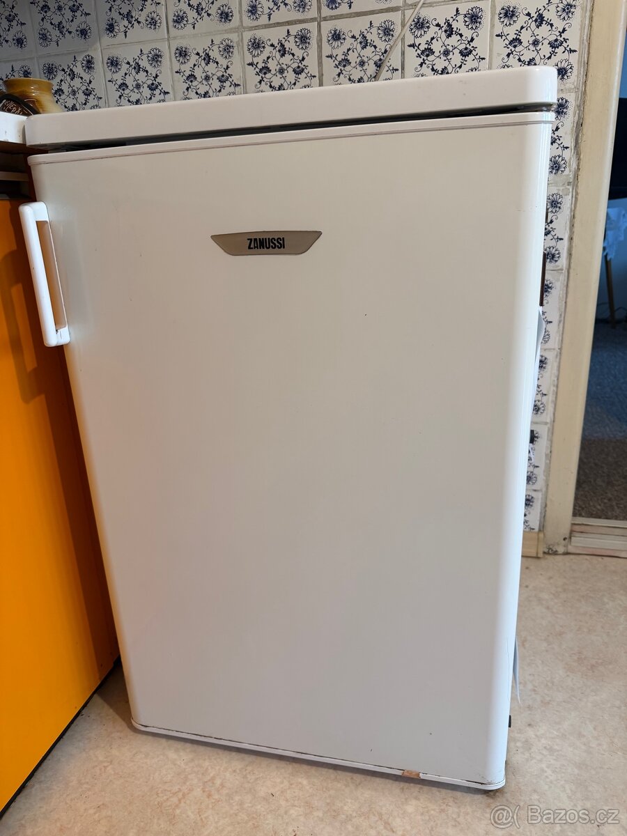 Lednička Zanussi s mrazícím boxem a policemi