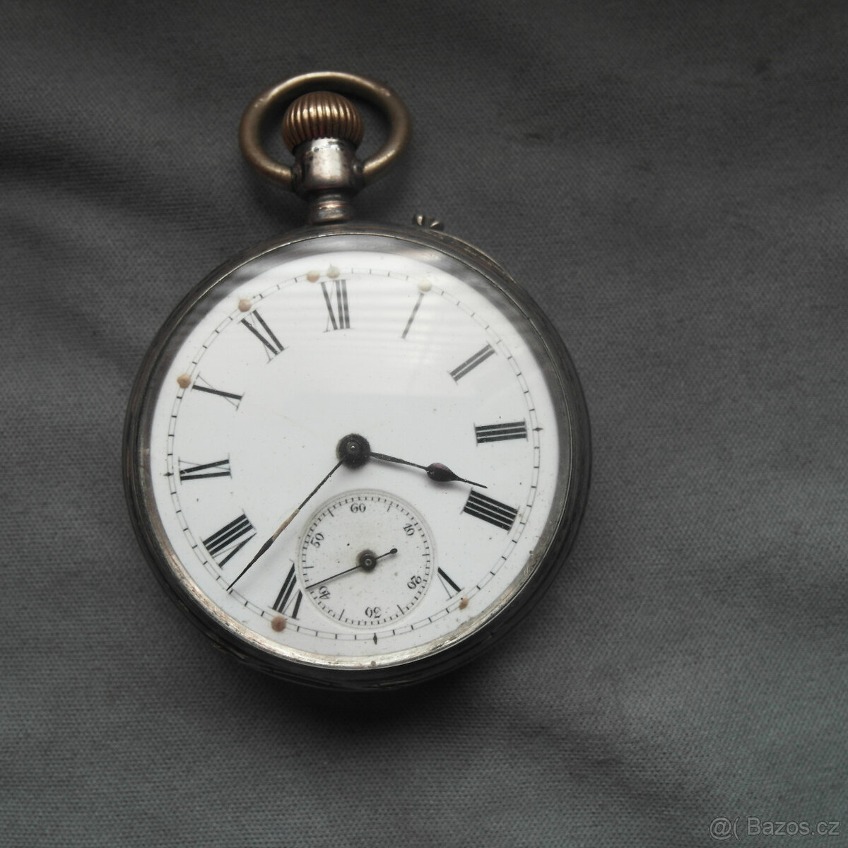 Kapesní hodinky Ancre stříbro