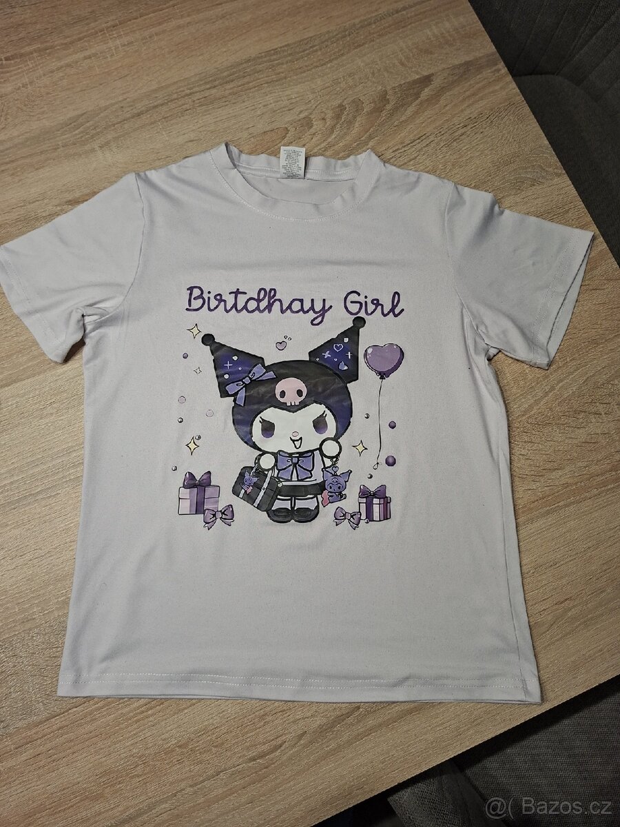 Narozeninové tričko Kuromi