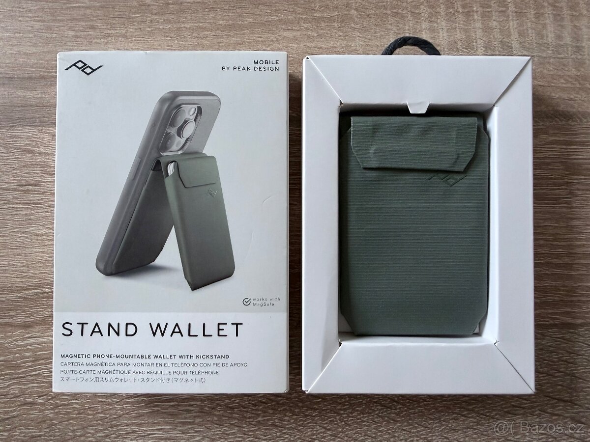Peak Design Wallet Stand V2 zelená