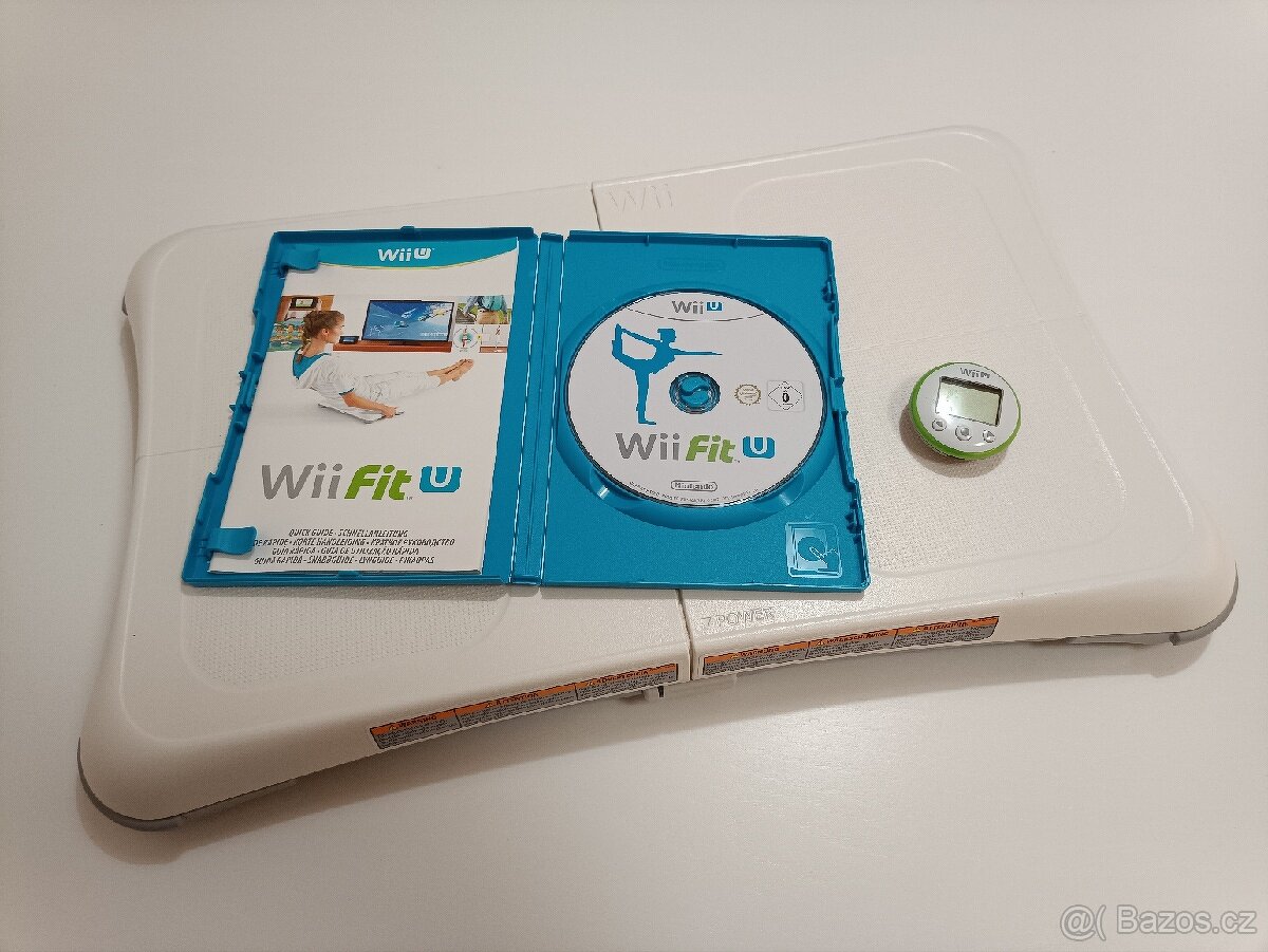 Wii Fit U Balance Board s krokoměrem Fit Meter a hrou