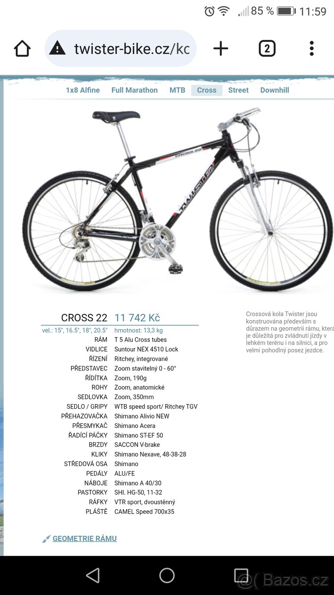 Kolo Twister Cross 22