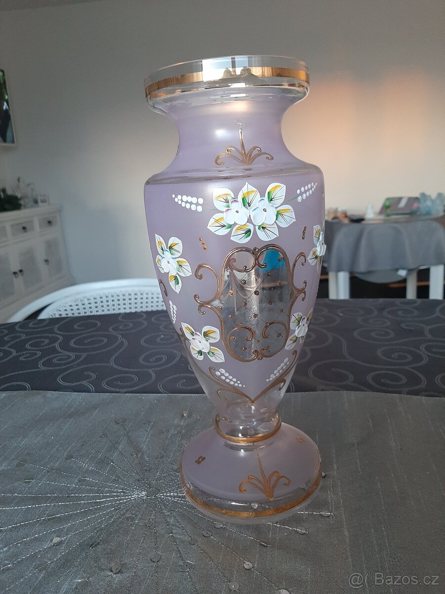 Růžová zlatá vaza prodam