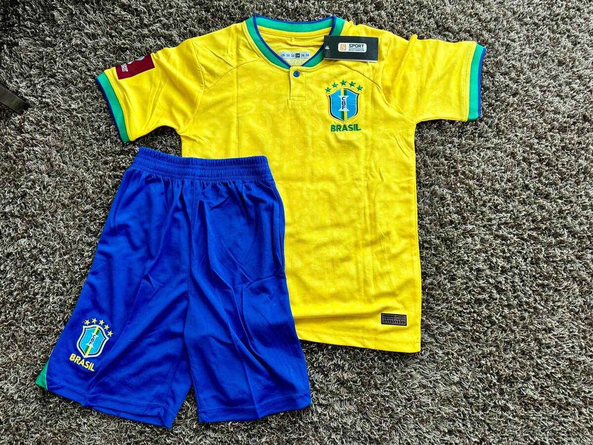 Fotbalový dres Brazílie Neymar 10-12 let