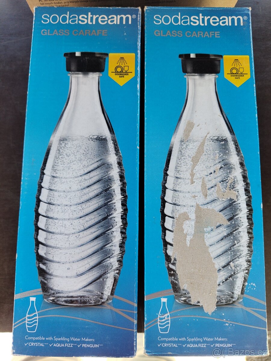 Láhev Sodastream Crystal skleněná