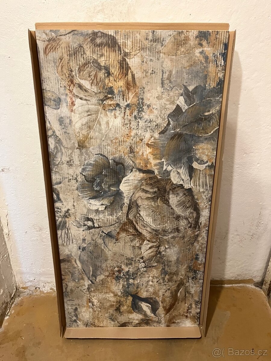 dlažba Dekor Del Conca Timeline Botanical 60x120 cm