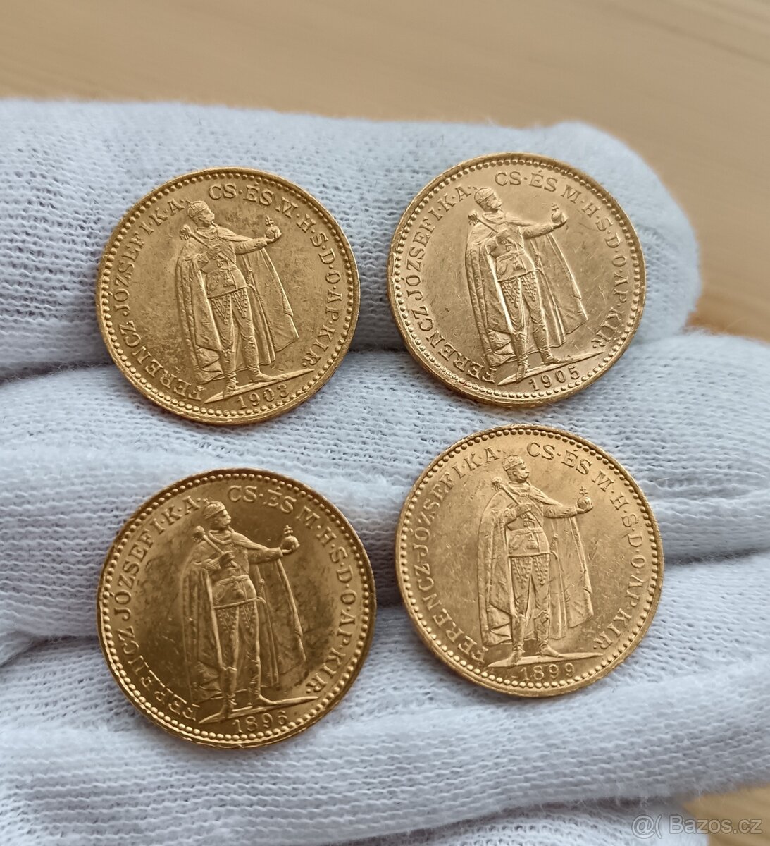 Zlaté RU 20koruny KB František Josef I.