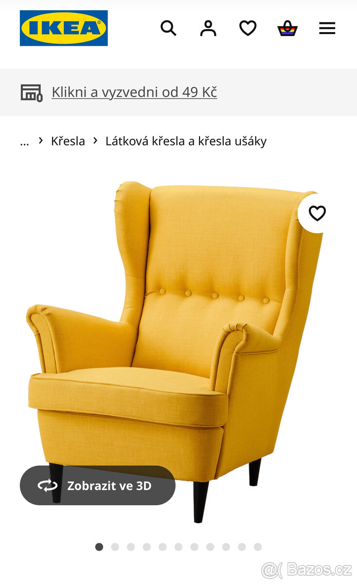 Koupím Ikea křeslo STRANDMON