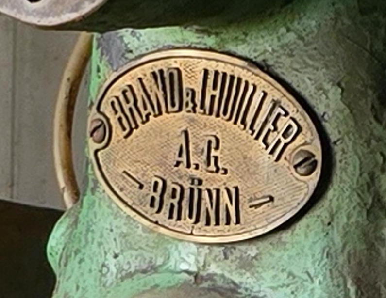 Konzolová frézka Brand & Lhuillier