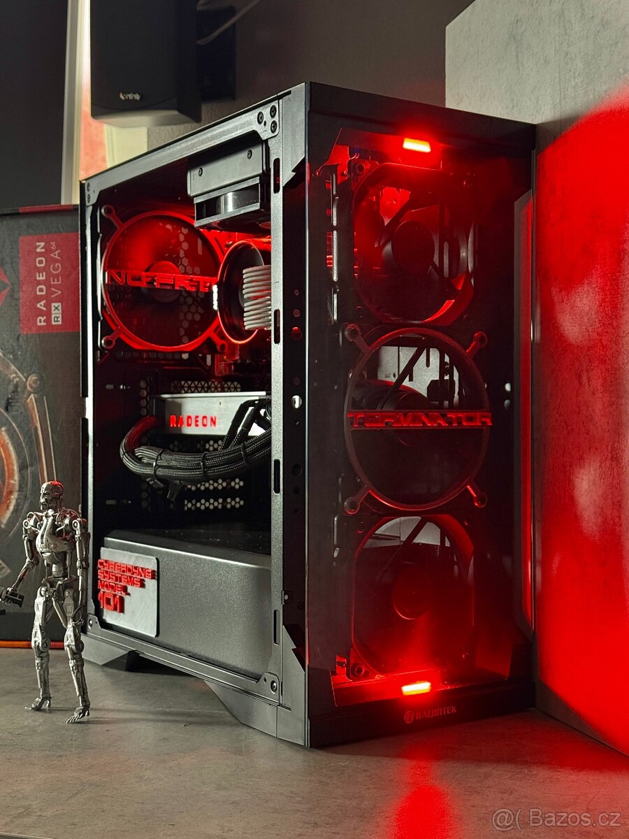 Terminator PC LC Vega 64 / Ryzen 2700X / 32G / 1TB nvme