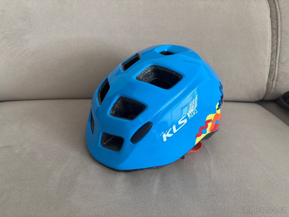 Dětská helma Kellys ZIGZAG modrá
