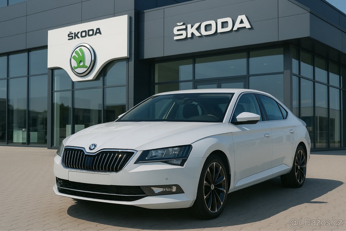 Škoda Superb, 1.8 TSI Style, ČR, 1.maj, odpočet DPH.
