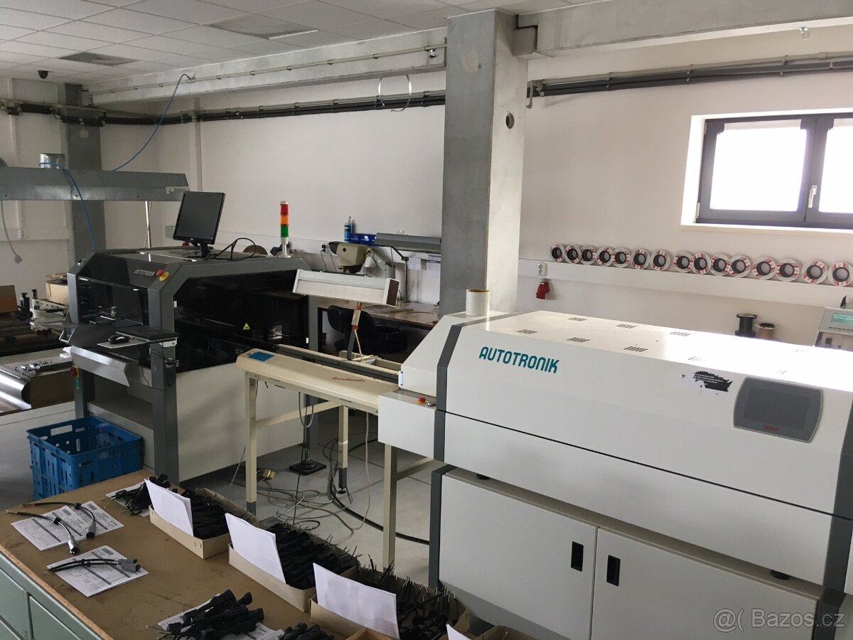 Osazovací SMD linka, SMD osazovačka, SMD osazovací automat