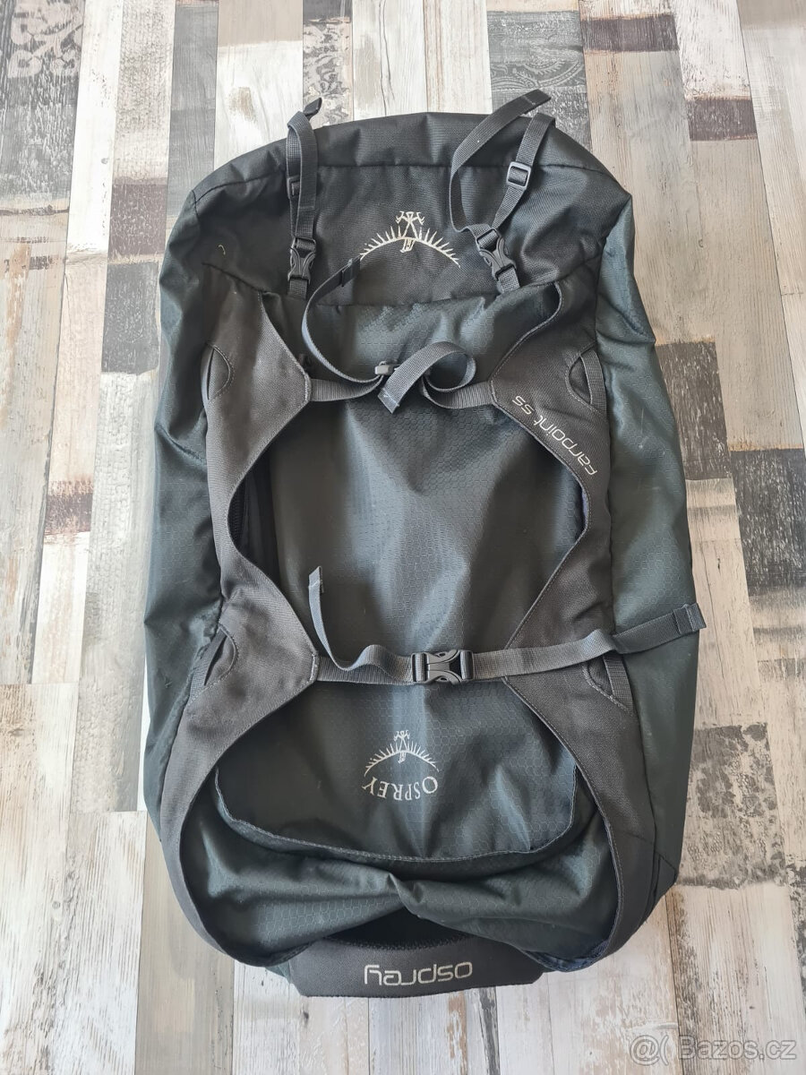 Ospey Farpoint 55 (bez malého batohu)