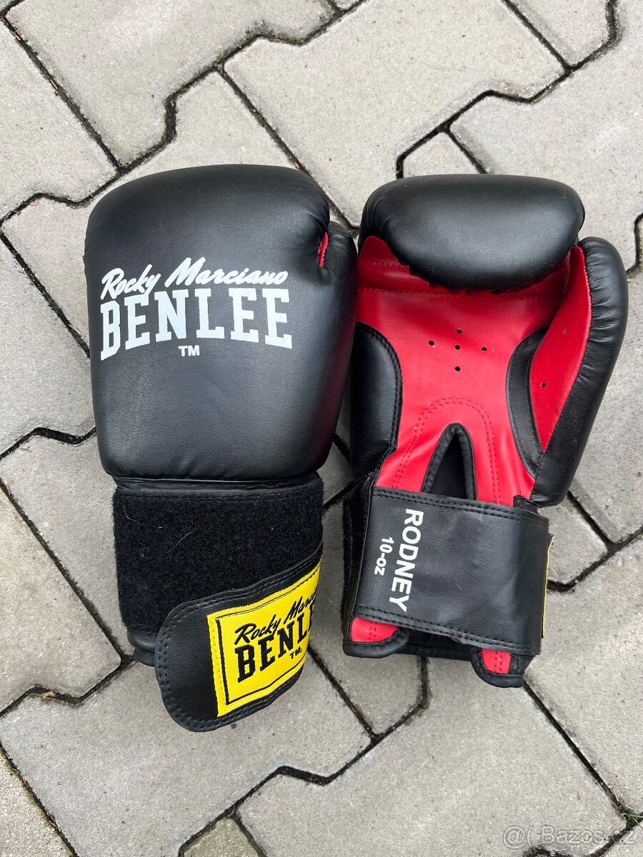 BENLEE kožené boxerské rukavice RODNEY, 10-oz