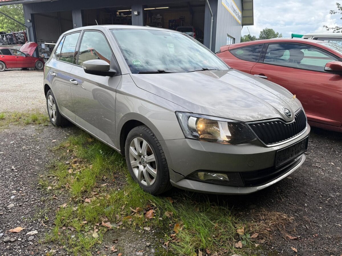ŠKODA FABIA 1.2TSi 66KW-BENZÍN KLIM RV 2017 SERVISKA 66TKM