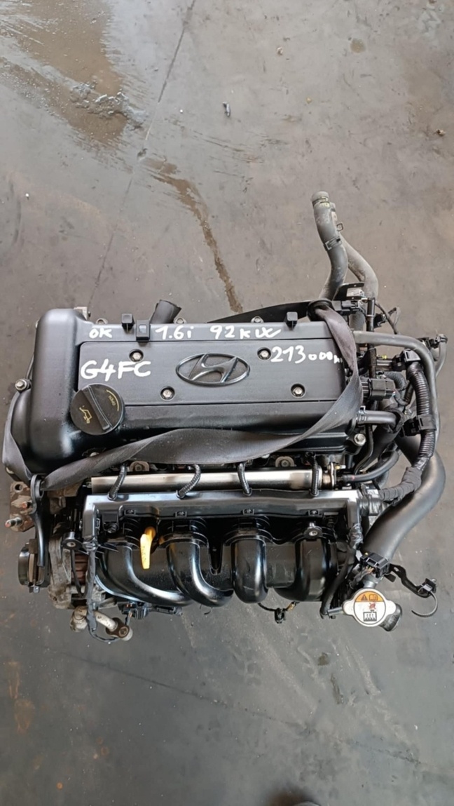 motor 1.6i 92kW typ motoru G4FC