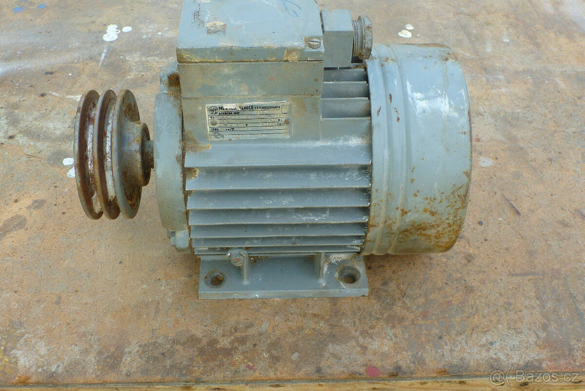 patkový asynchronní elektromotor 750 w 2840 otáček