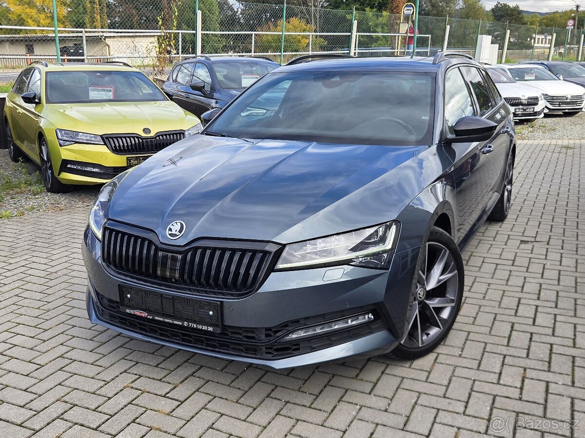 Škoda Superb III TSi 4x4 DSG 280ps SPORTLINE VIRTUAL WEBASTO