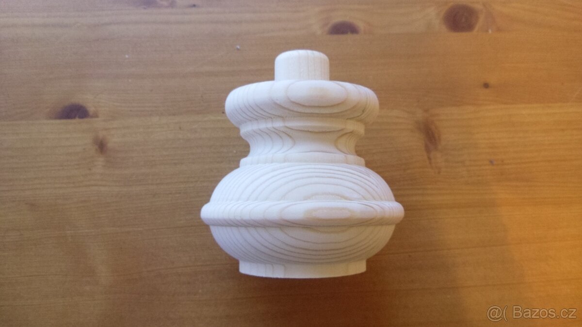 Soustružené nohy ze smrku prům. 9 výška 8cm