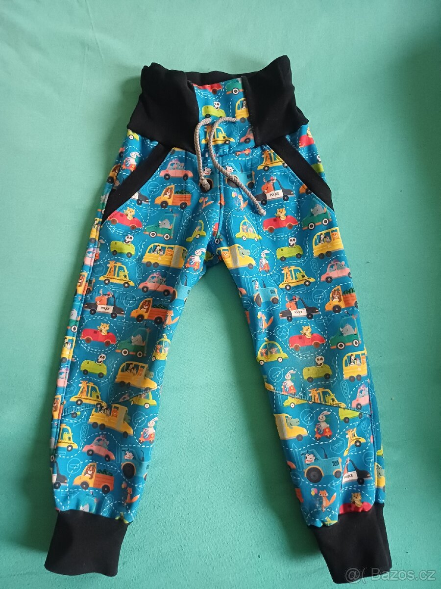 Softshellové zateplené kalhoty vel. 92