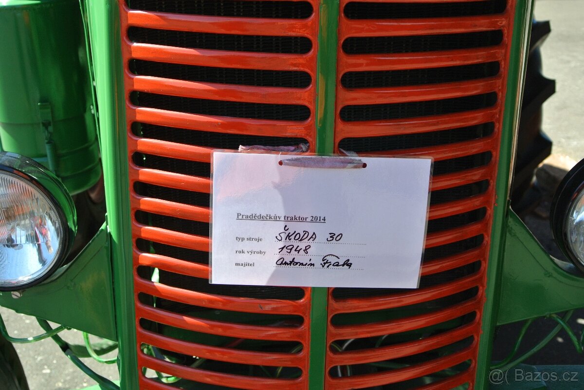 NOVÝ REDUKTOROVÝ STARTER NA TRAKTOR ŠKODA 30