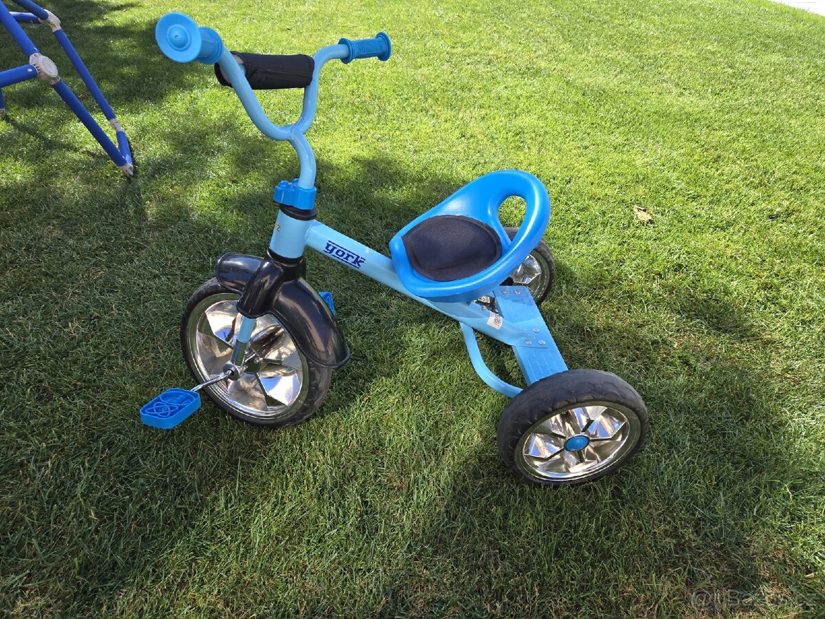 Dětská tříkolka TOYZ YORK BLUE