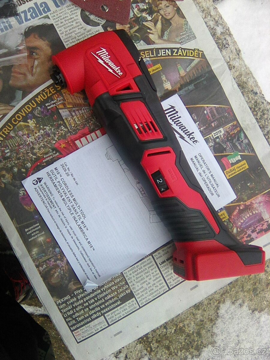 MILWAUKEE M18 BMT-0 Aku multifunkcni zarizeni