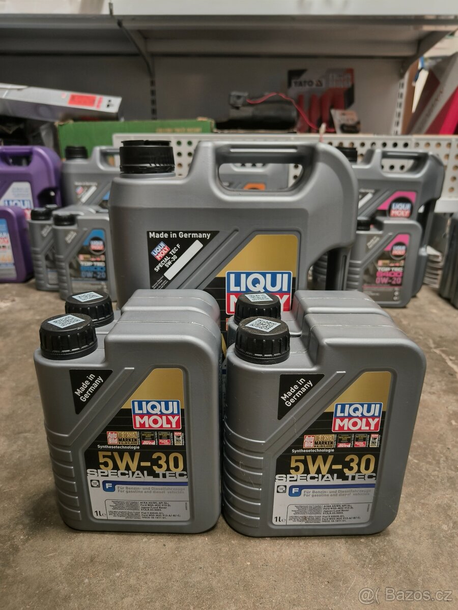 LIQUI MOLY 5W30 specifikace Ford, Jaguar, Land rover