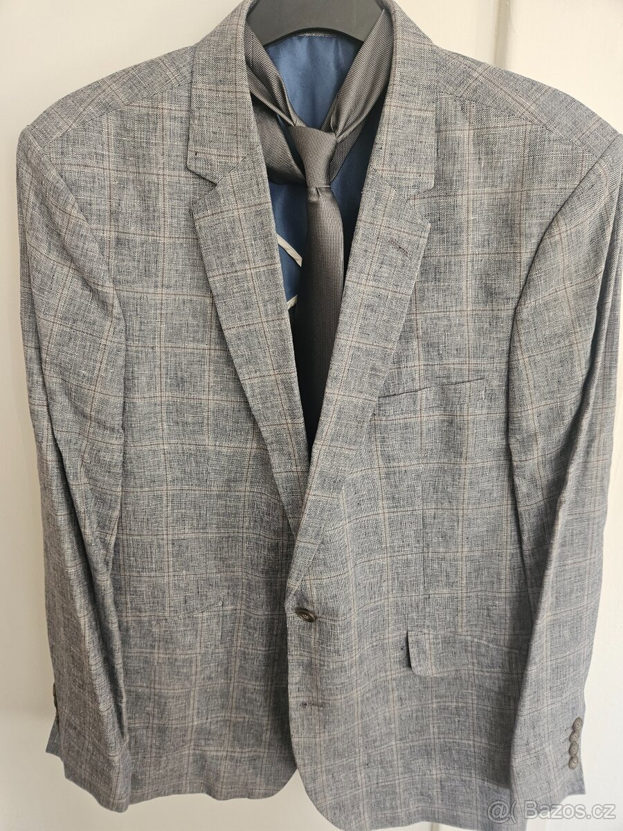 Panske sako F&F s kravatou