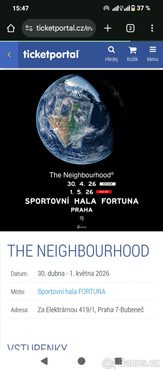 The Neighbourhood vstupenky