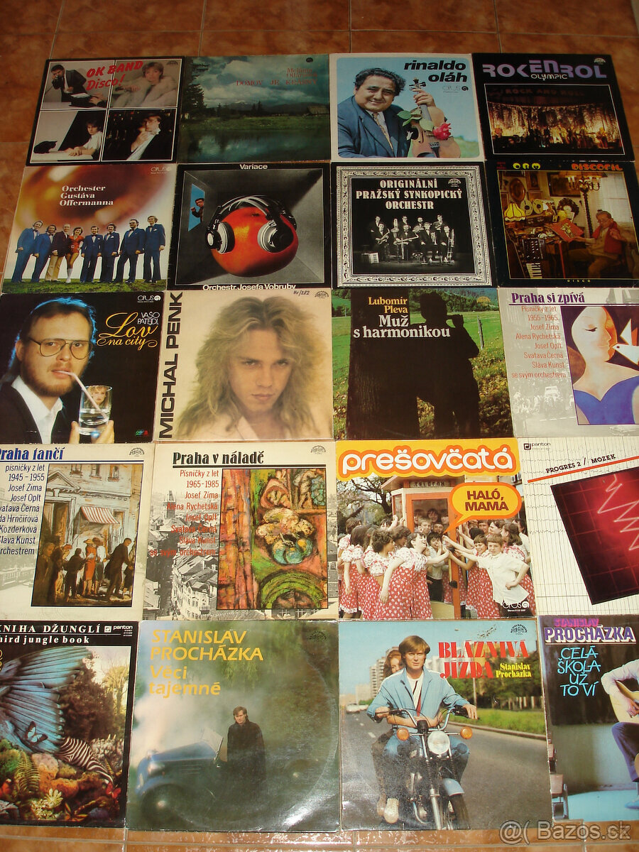 prodám československé gramodesky III.