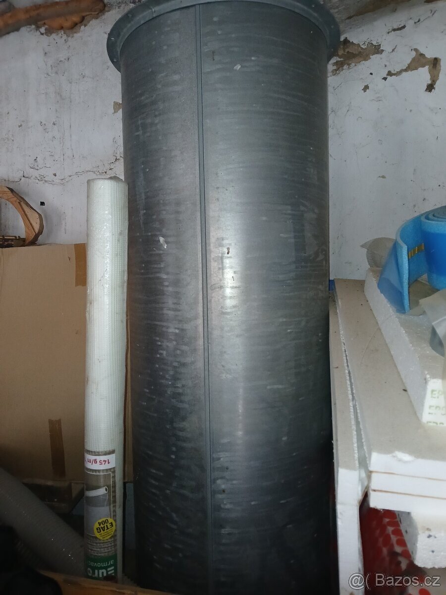 Plechová pozinkovaná roura