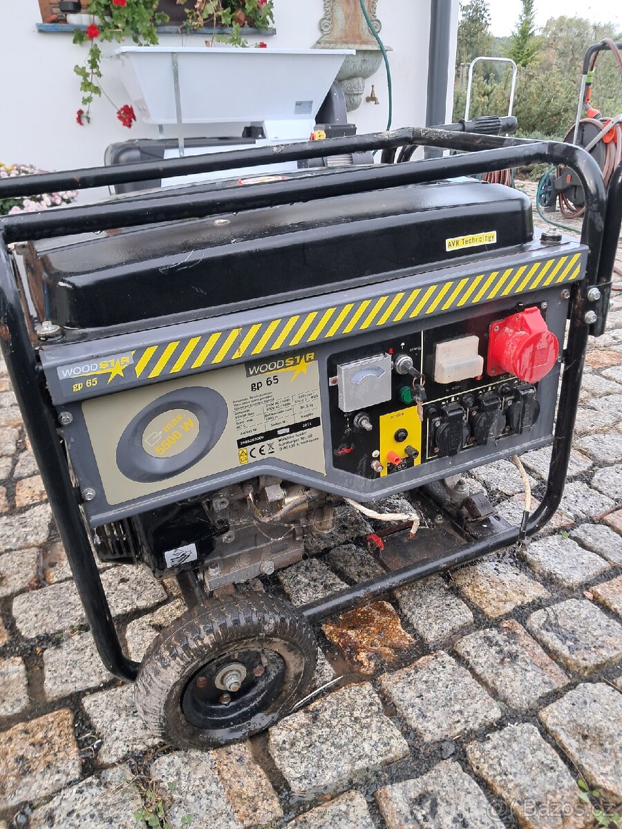 3 frázová elektrocentrála Woodstar GP 65