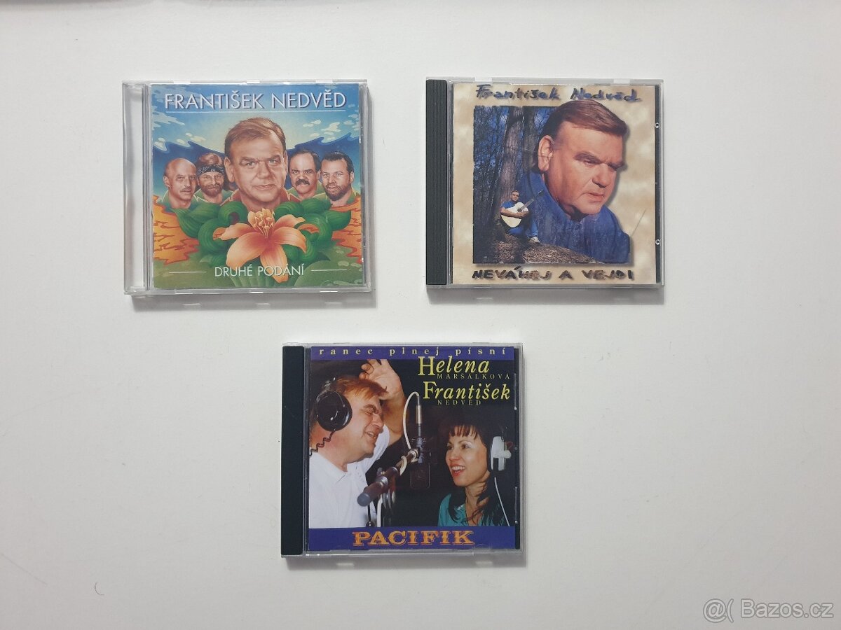3x CD František Nedvěd