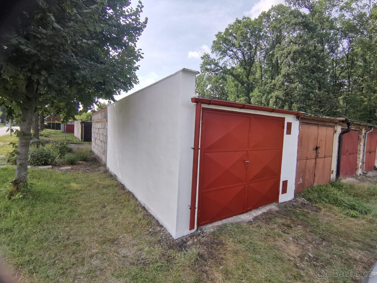 Pronájem garáže p. č. st. 1120 ve Velkém Oseku