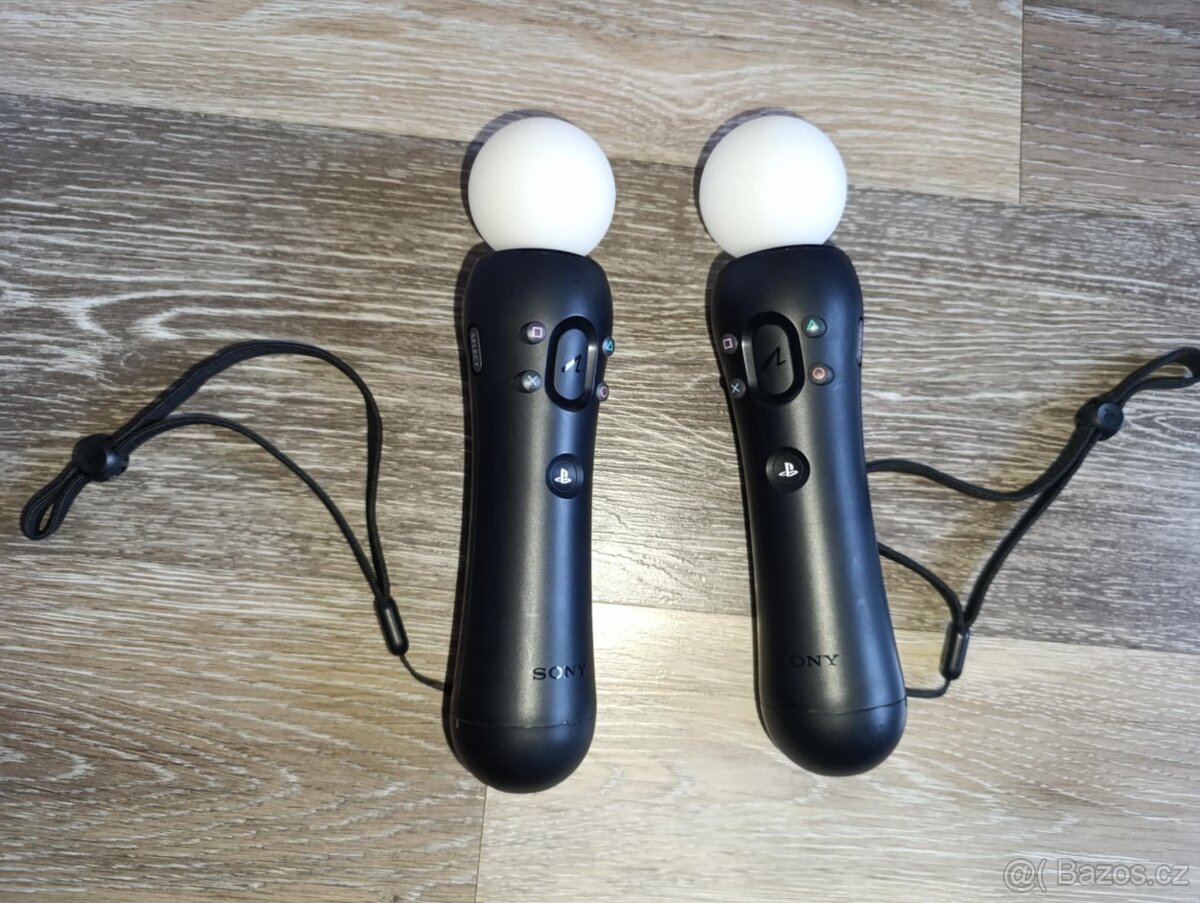 Pohybové ovladače na PS4