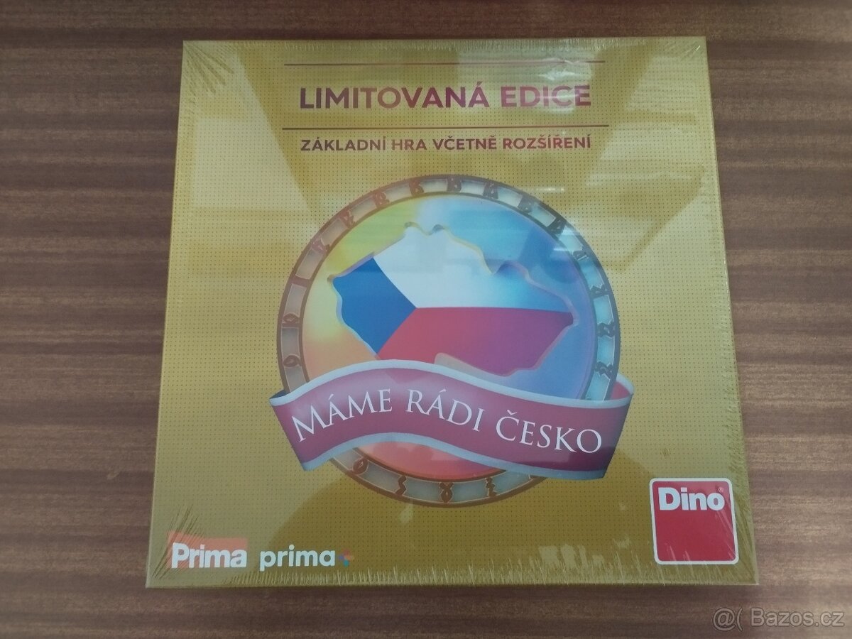 Máme rádi Česko - Limitovaná edice - Desková hra