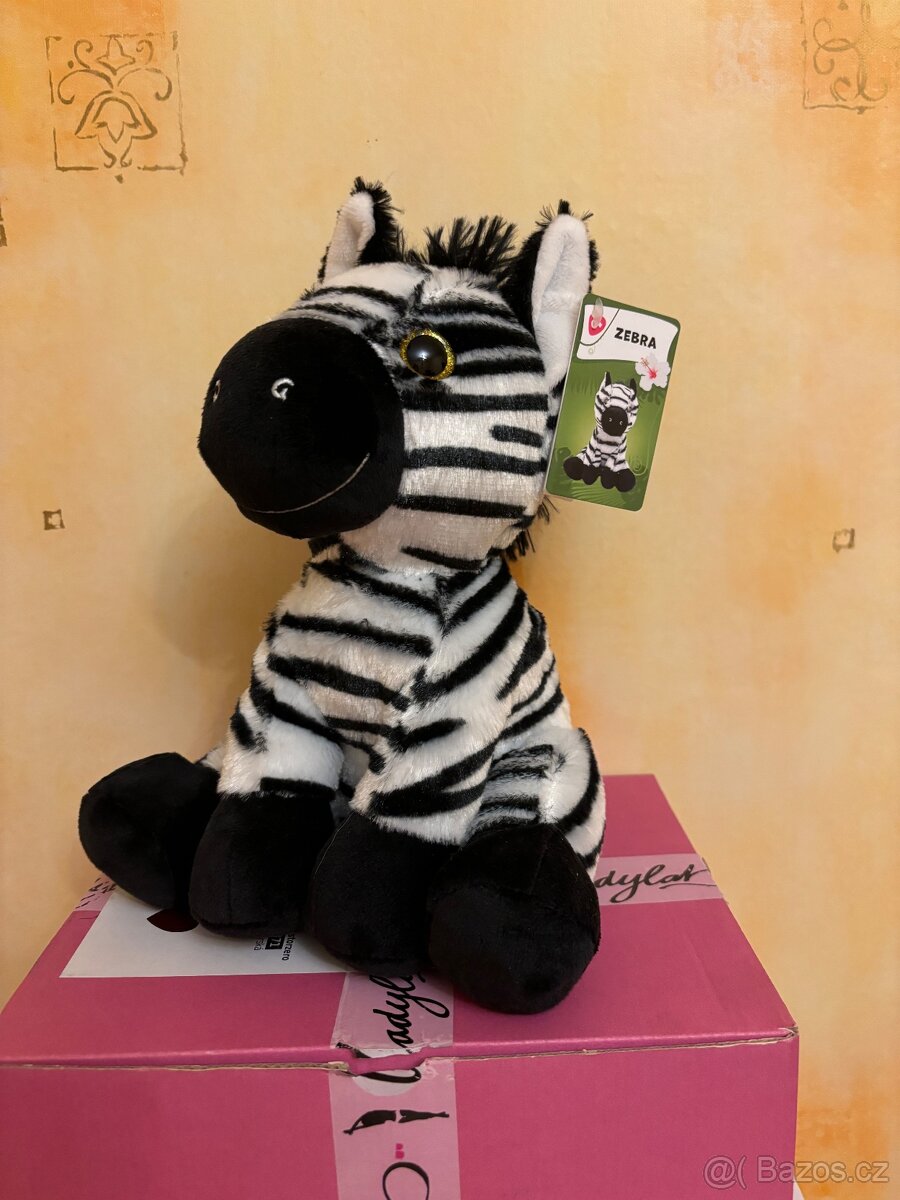 Plysak zebra novy