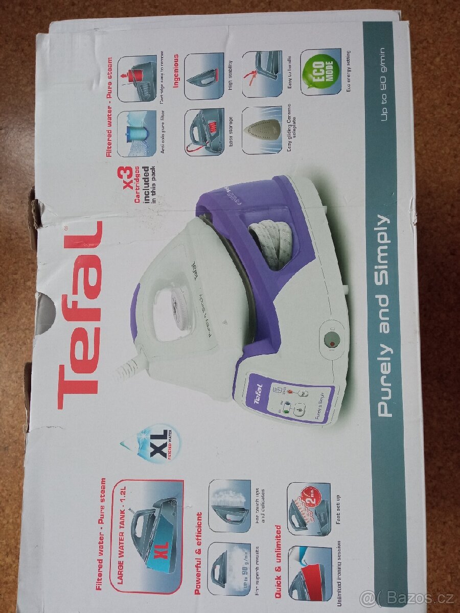 Žehlička Tefal nová
