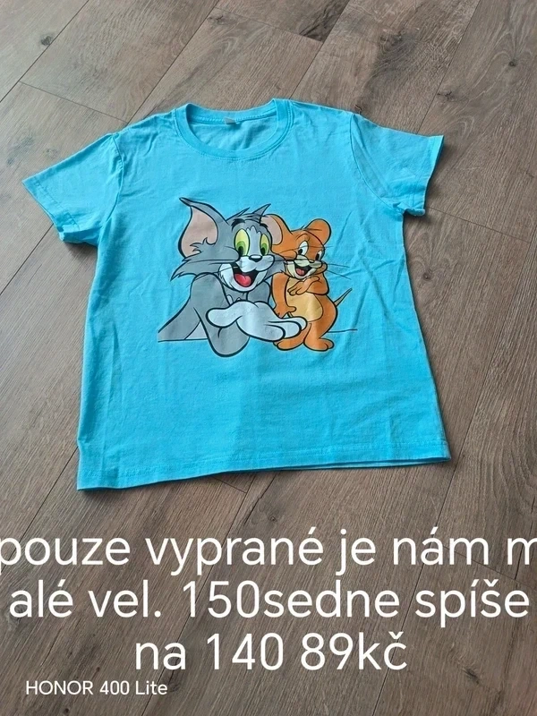 tričko tom a jerry