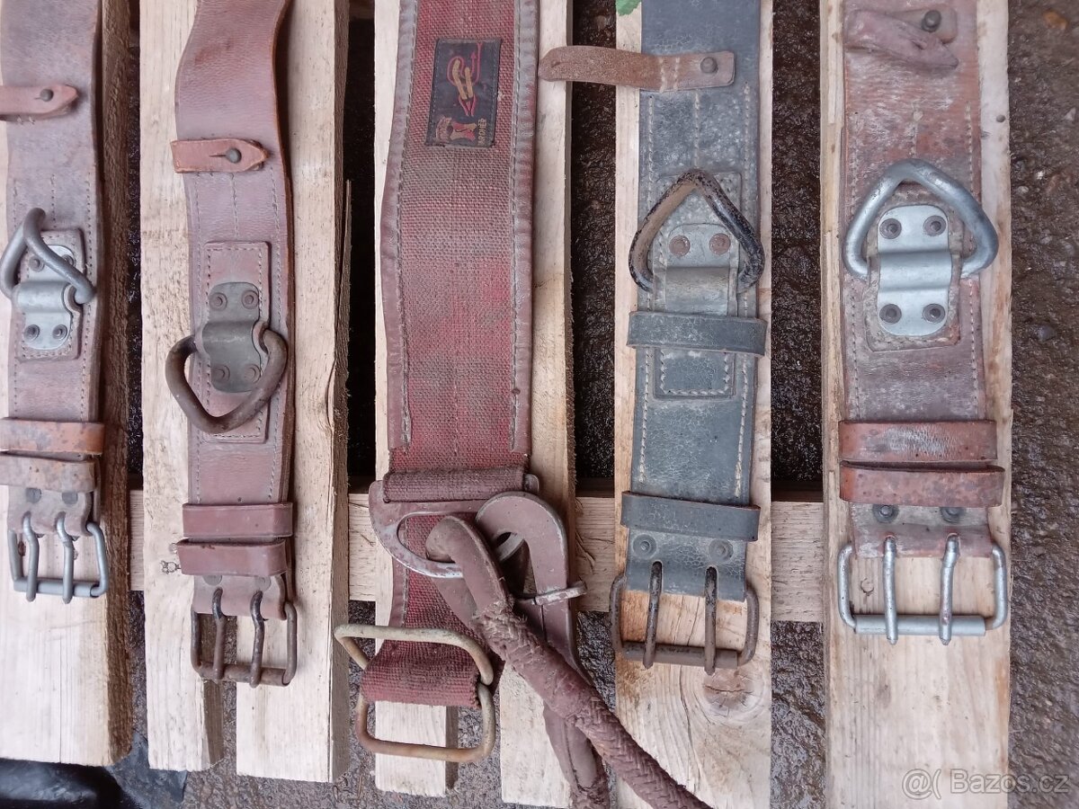 Staré hasičské opasky