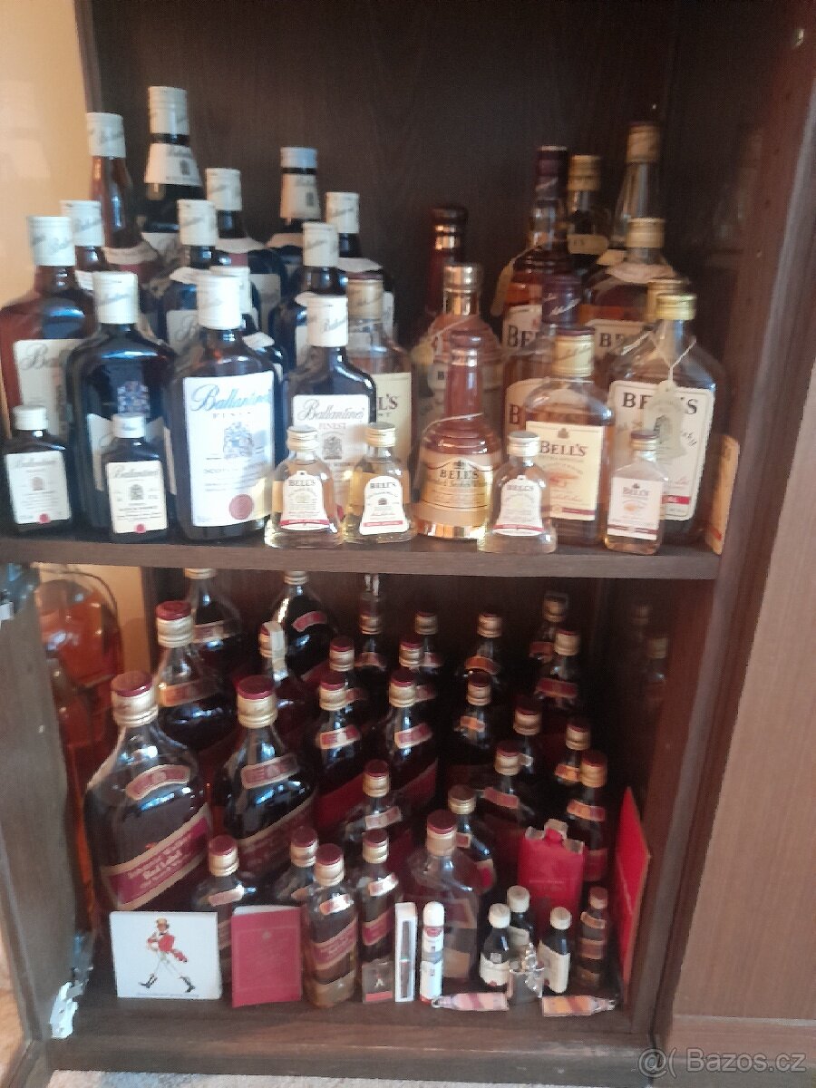 Sbírka skotské whisky