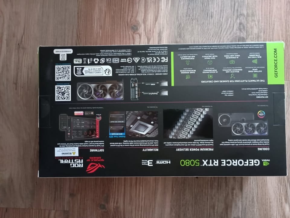 Asus ROG Astral GeForce RTX 5080 16GB OC